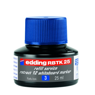 Чорнило для заправки Board-маркерів (синій) E-BTK25/03