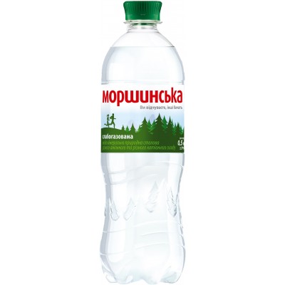 Вода Моршинська слабогаз. 0,5 л, ПЕТ