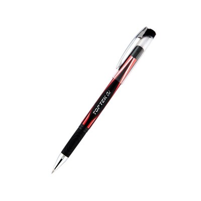 Ручка гелева Top Tek Gel (червоний) UX-133-06