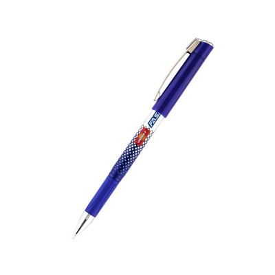Ручка шариковая Fashion (синий) UX-121-02  (12 штук)