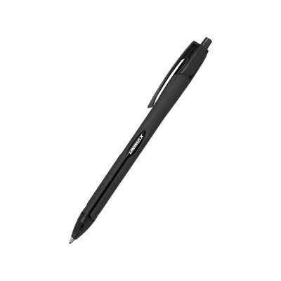 Ручка шариковая автоматическая Aerogrip (черный) UX-136-01 (12 штук)