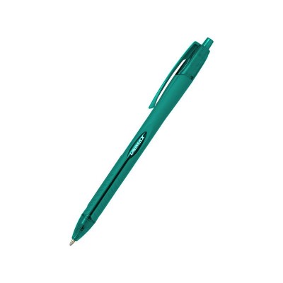 Ручка шариковая автоматическая Aerogrip (зеленый) UX-136-04 (12 штук)
