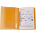 Папка-скоросшиватель А4 (прозрачный оранжевый) 1304-25-A