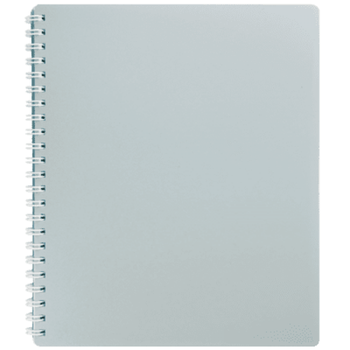 Зошит канцелярський Classic В5, 80арк. клітинка (сірий)  bm.2419-009