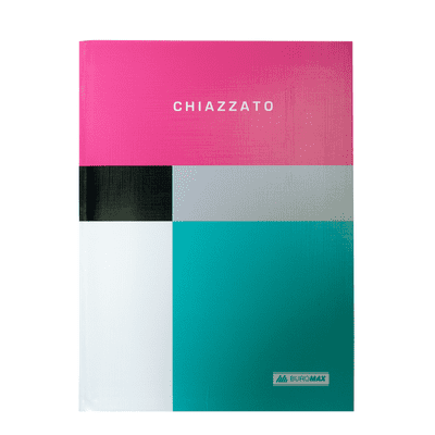 Блокнот Chiazzato А5, 80 аркушів, інтегральна обкладинка (рожевий)  BM.24522102-10