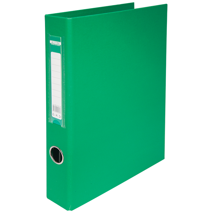Регистратор с кольцевым механизмом А4/4D (зеленый) bm.3106-04