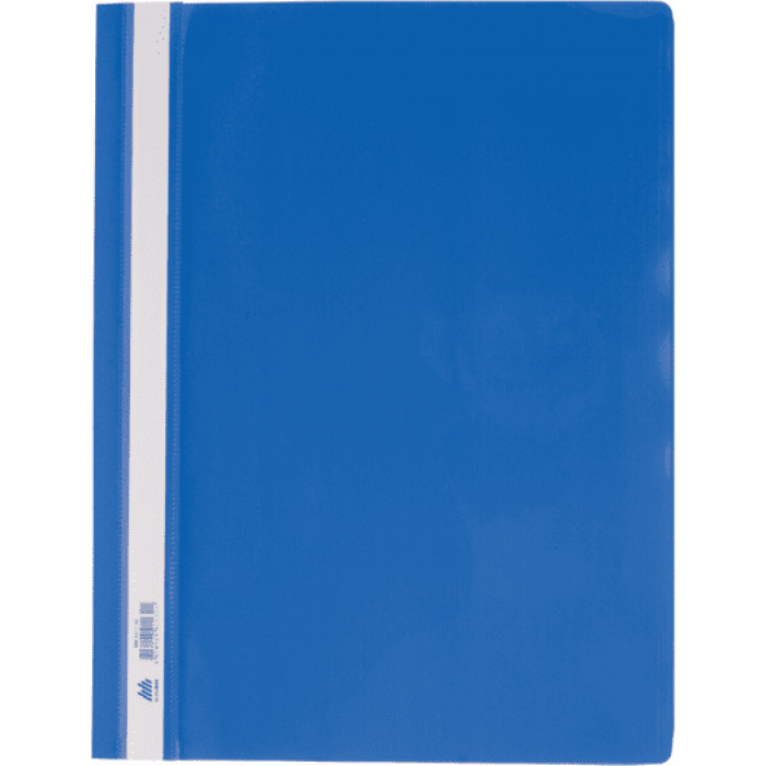 Скоросшиватель А4 с прозрачным верхом (синий) bm.3311-02