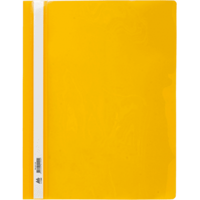 Швидкозшивач А4 з прозорим верхом (жовтий) bm.3311-08
