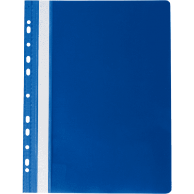 Швидкозшивач А4 з європерфорацією (синій) bm.3331-03