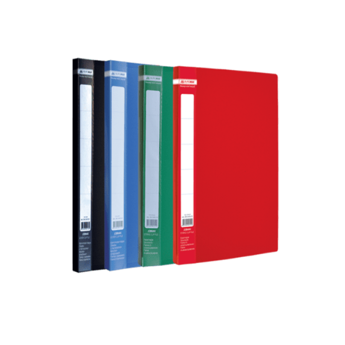 Папка з притиском А4 Jobmax (асорті) bm.3401-99