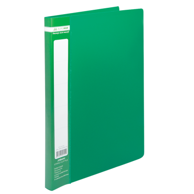 Папка со скоросшивателем А4, Jobmax (зеленый) bm.3406-04
