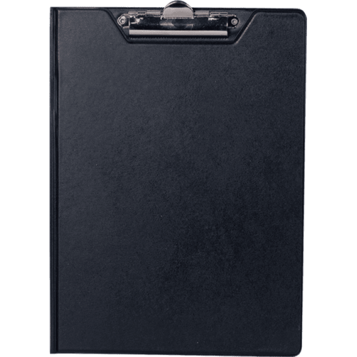 Кліпборд-папка А4 PVC (чорний) bm.3415-01