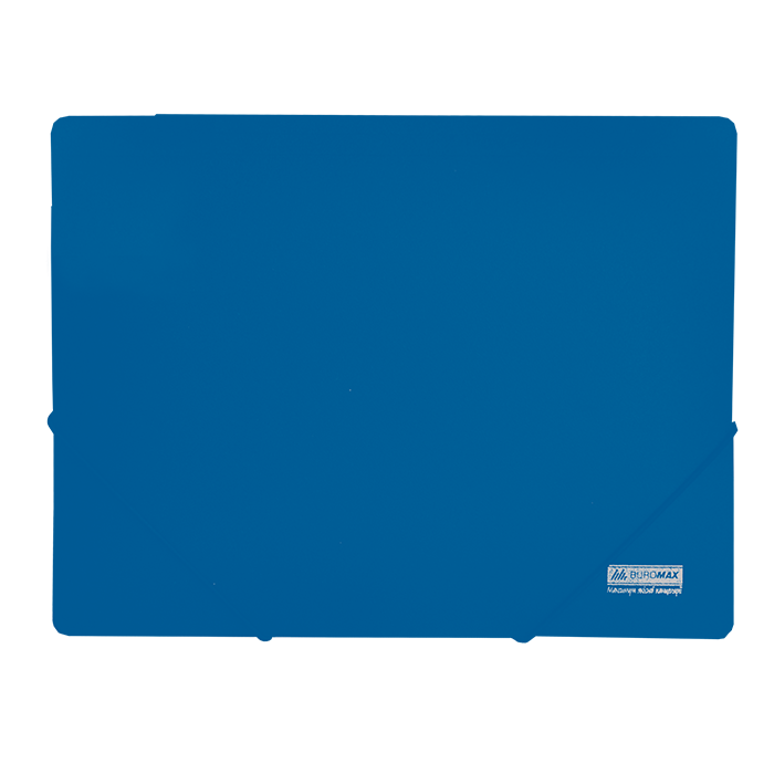 Папка на гумках А4 Jobmax (синій) bm.3911-02