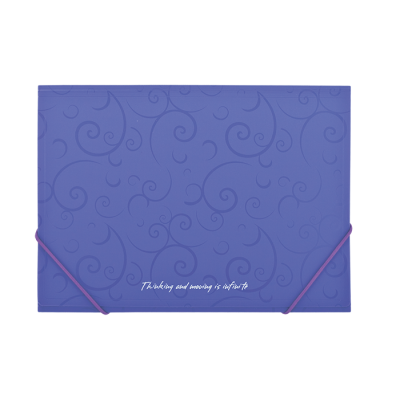 Папка на резинках А4 "Barocco" (фиолетовый) bm.3914-07