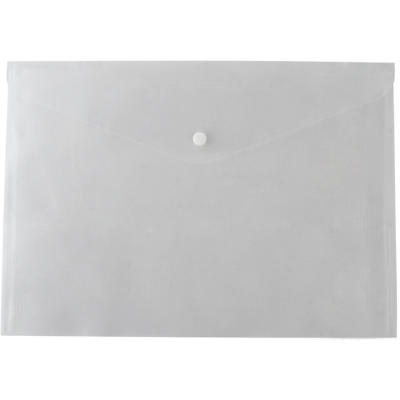 Папка-конверт на кнопке А5 (белая) bm.3936-00