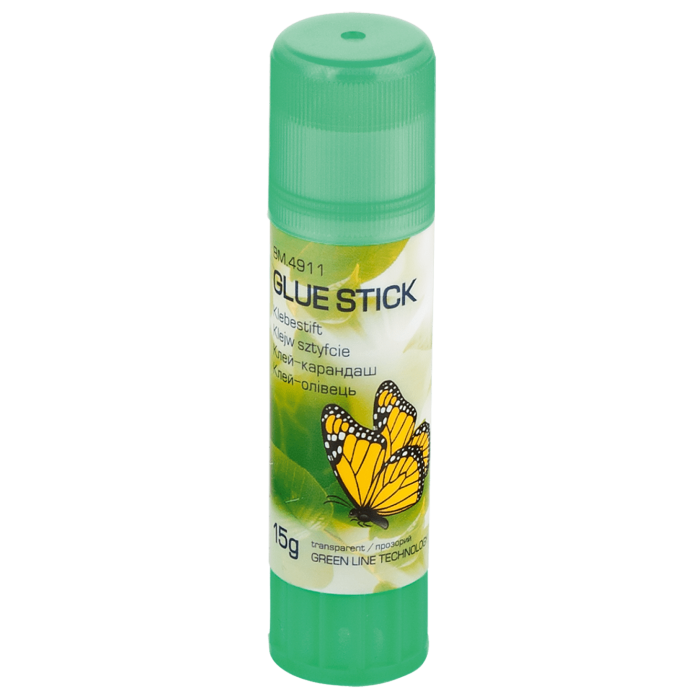 Клей-олівець прозорий ECO-LINE, 15г. bm.4911 (20)