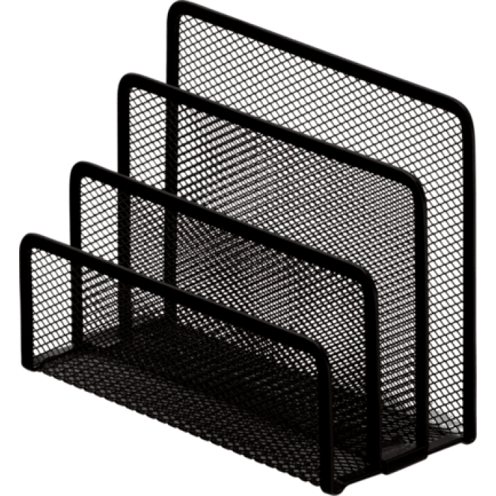 Подставка для писем металлическая (черный) bm.6210-01