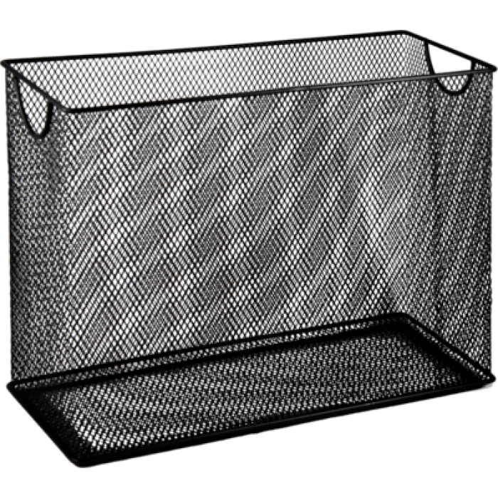 Короб для підвісних файлів металевий (чорний) 