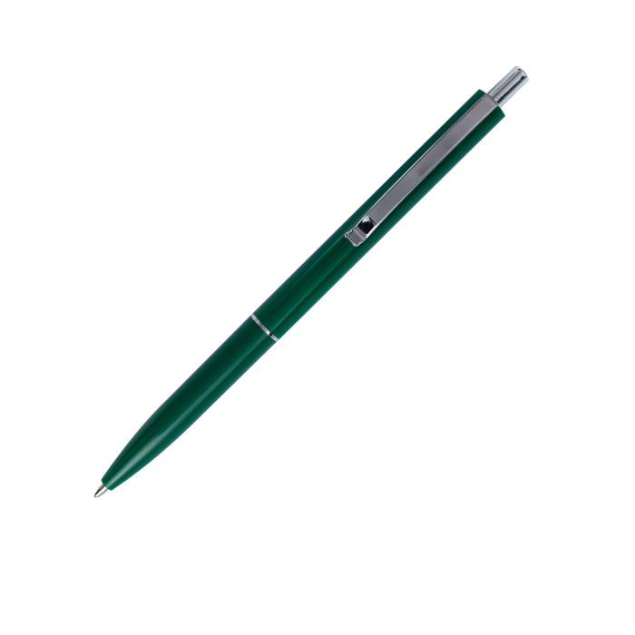 Ручка шариковая автоматическая Color L2U (зеленый корпус/пишет синим) bm.8239-04 (50)