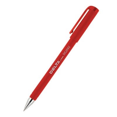 Ручка гелева (червоний) DG2042-06 (12)