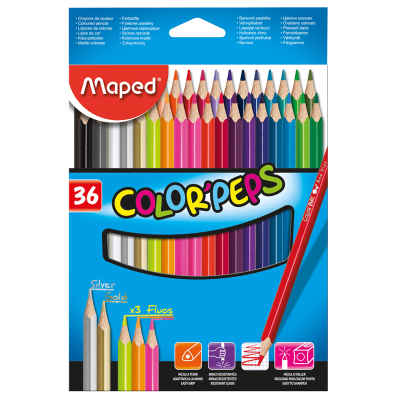 Олівці кольорові Color Peps Classic (36 кольорів)  MP.832017