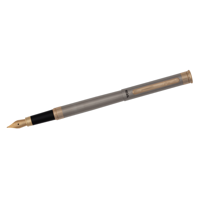 Ручка перьевая в бархатном чехле Regal R68007.F