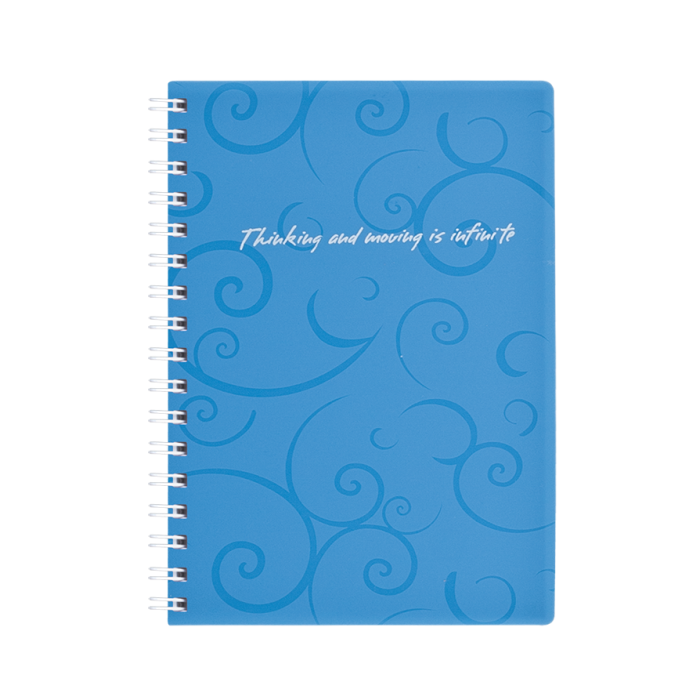 Тетрадь канцелярская А6 Barocco  (голубой) bm.2589-614