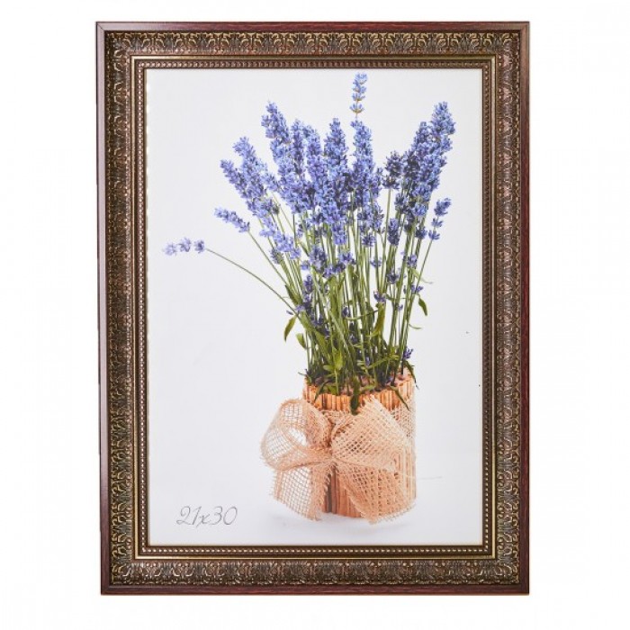 Фоторамка 21х30см. (червоне дерево)