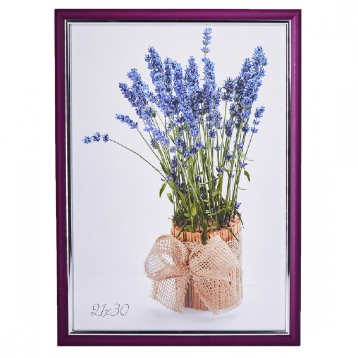 Фоторамка 21х30см. (фіолетовий)