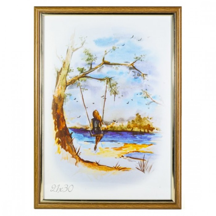 Фоторамка 21х30см. (горіх)