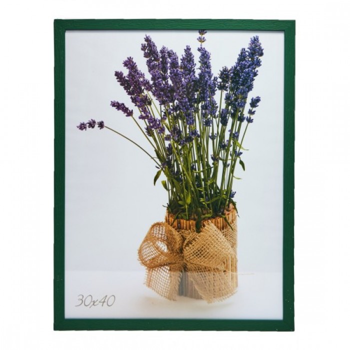 Фоторамка 30х40см. (зелений) рифлений