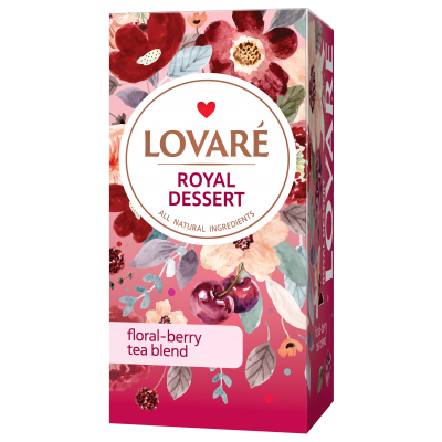 Чай Lovare Royal Desert, пакет (1,5гх24пак) квітковий