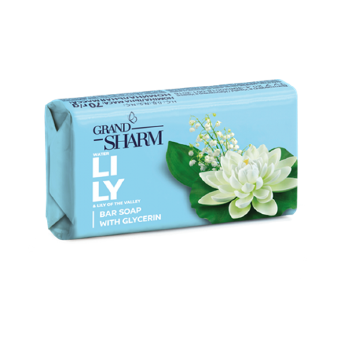 Мило туалетне Конвалія та водяна лілія 70г.