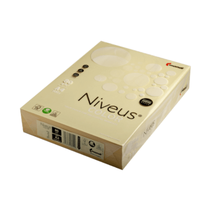 Папір кольоровий Pastel (жовтий) А4, 80г/м2, 500арк.