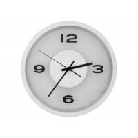 Годинник настінний металевий Economix ART (срібний)