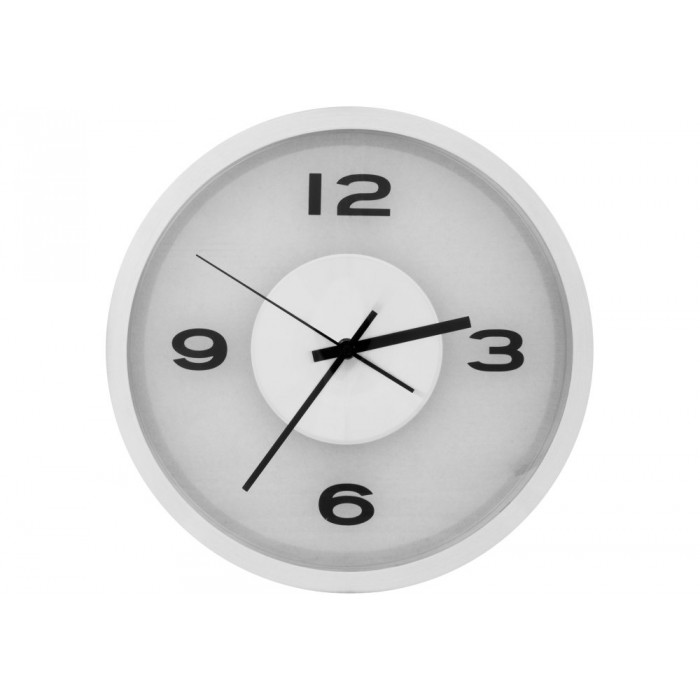 Годинник настінний металевий Economix ART (срібний)