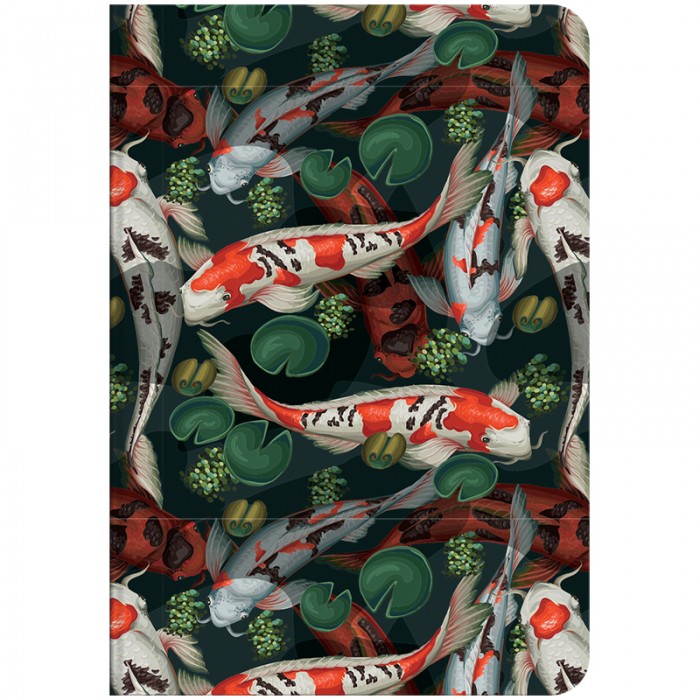 Зошит канцелярський Fish (червоно-зелений) А5, 80 аркушів, клітинка