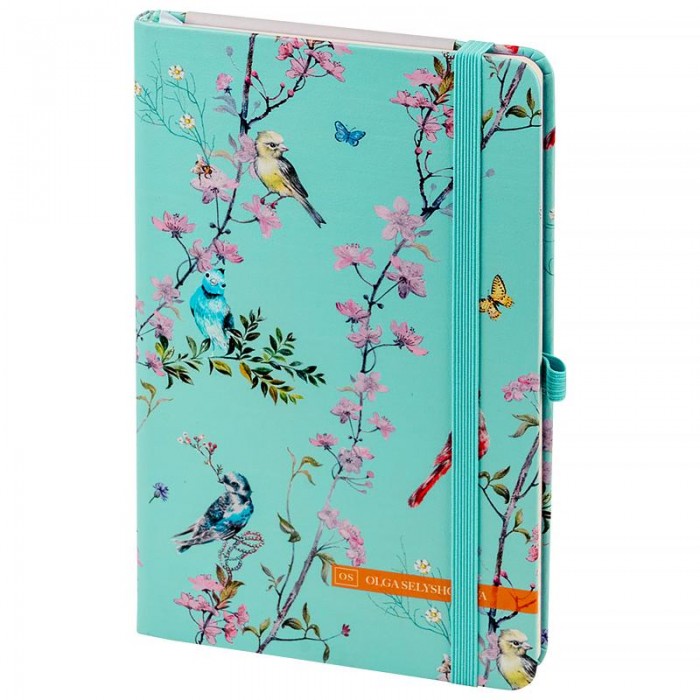 Книга записна Partner OS Spring 125х195мм (клітинка) 8621-1-a-os