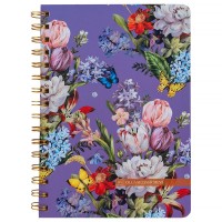 Блокнот Olga Selyshcheva, Secret Garden А5, 80арк. (бічна спіраль) клітинка 8470-2-a-os