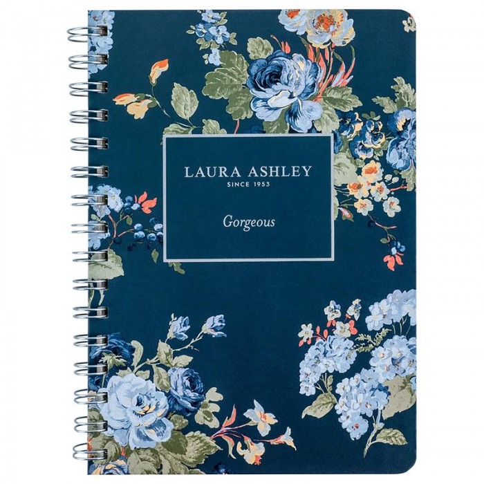 Блокнот Laura Ashley, Gorgeous А5, 80арк. (бічна спіраль) клітинка 8470-5-a-la