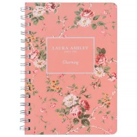 Блокнот Laura Ashley, Charming А5, 80л. (боковая спираль) клетка 8470-6-a-la