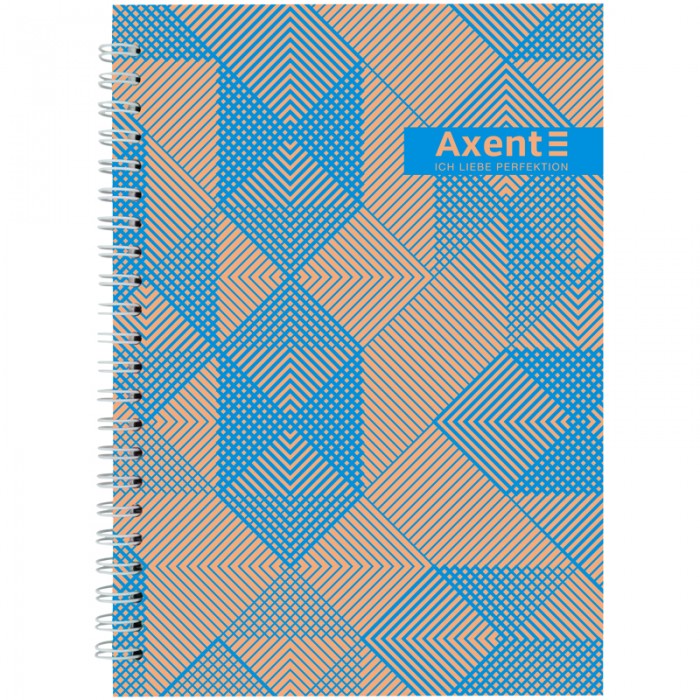 Блокнот для записів "№35" А5, 96арк. (бічна спіраль) клітинка 8032-35-a