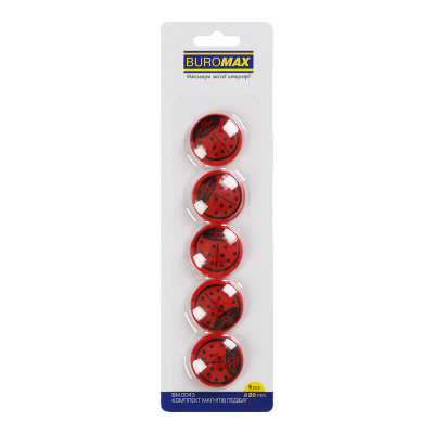 Набір магнітів Ladybug (5шт.) 