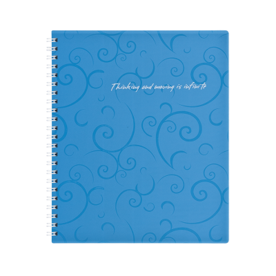 Зошит канцелярський В5 Barocco 80арк, клітинка (блакитний)