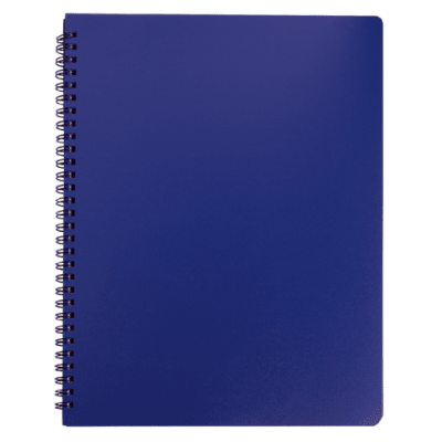 Книга записна Office А4, 96арк. (клітинка) синій BM.24451150-02