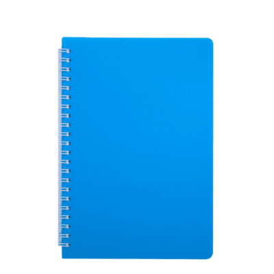Книга записна на пружині А6 Bright (блакитний) bm.24654155-14