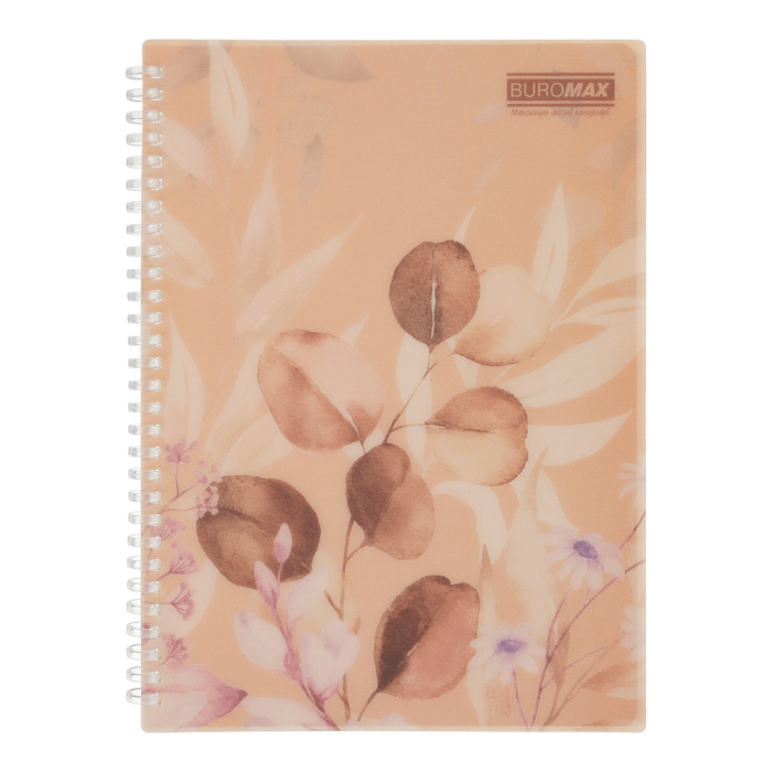 Тетрадь канцелярская Arabeski В5, 80л. клетка (персиковый) BM.2586-46