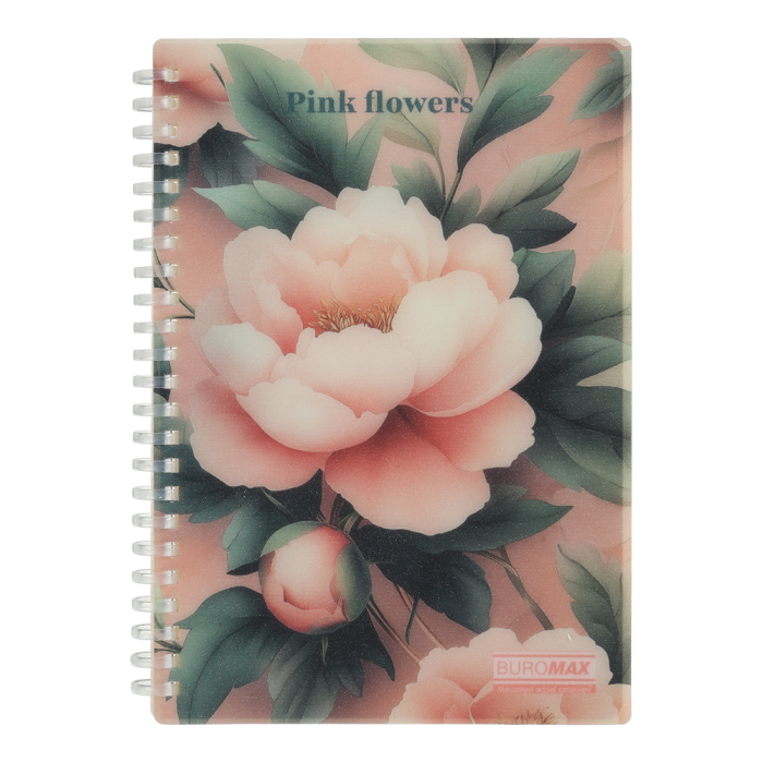 Тетрадь канцелярская Arabeski А5, 80л. клетка (розовый) BM.2587-10