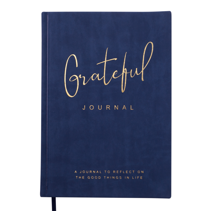 Блокнот діловий Grateful А5, 96арк. синій (нелінований) BM.295019-02