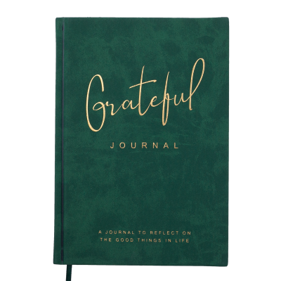 Блокнот діловий Grateful А5, 96арк. зелений (нелінований) BM.295019-04